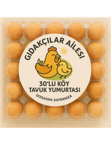 30'lu Yumurta Kolisi