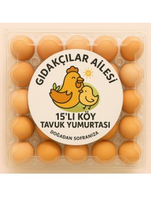 15'li Yumurta Kolisi